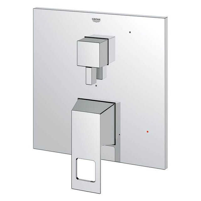 Grohe - EUROCUBE PRESSURE BALANCE VALVE TRIM WITH 2-WAY DIVERTER WITH CARTRIDGE - Chrome
