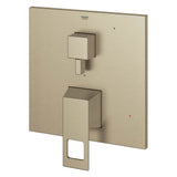 Grohe - EUROCUBE PRESSURE BALANCE VALVE TRIM WITH 2-WAY DIVERTER WITH CARTRIDGE - Brushed Nickel