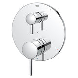 Grohe - TIMELESS PRESSURE BALANCE VALVE TRIM WITH 2-WAY DIVERTER WITH CARTRIDGE - Chrome