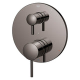 Grohe - TIMELESS PRESSURE BALANCE VALVE TRIM WITH 2-WAY DIVERTER WITH CARTRIDGE - Hard Graphite
