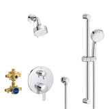 Grohe - COSMOPOLITAN PRESSURE BALANCE SHOWER SET - Chrome