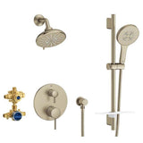 Grohe - TIMELESS PRESSURE BALANCE SHOWER SET - Brushed Nickel