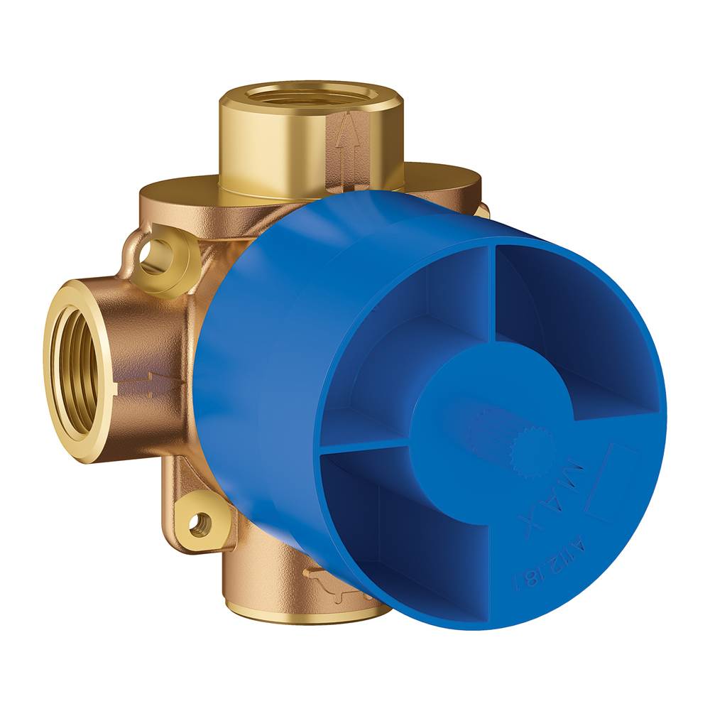 2-Way Diverter Rough-In Valve (Shared Functions)