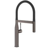 Grohe - Single-Handle Semi-Pro Dual Spray Kitchen Faucet 1.75 GPM - Hard Graphite