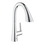 Grohe - Single-Handle Pull Down Triple Spray Bar Faucet  1.75 GPM - Chrome