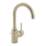 Grohe - Single Hole Single-Handle L-Size Bathroom Faucet 1.2 GPM - Brushed Nickel
