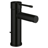 Grohe - Single Hole Single-Handle S-Size Bathroom Faucet 1.2 GPM - Matte Black