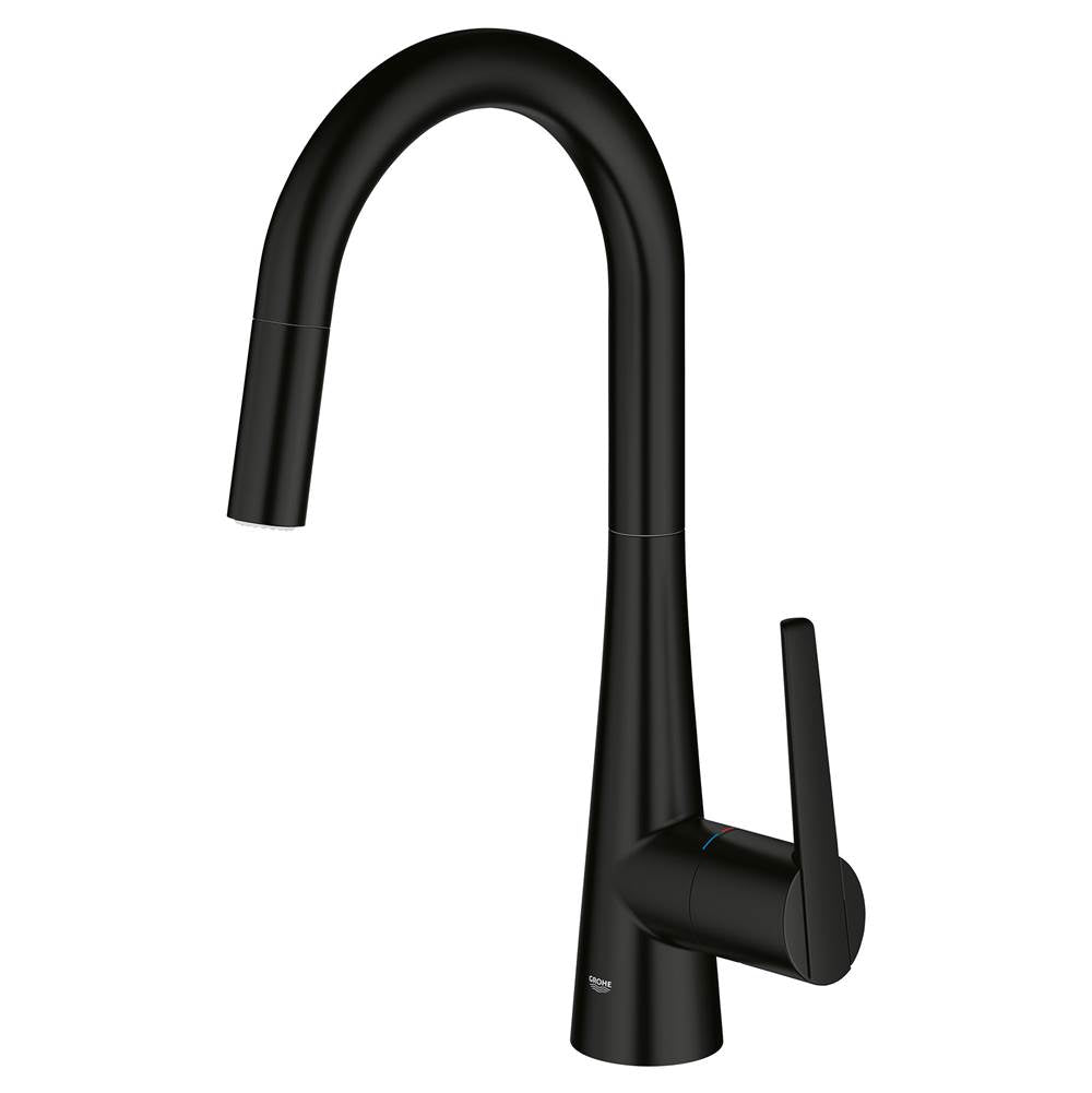 Single-Handle Pull Down Kitchen Faucet Dual Spray 1.75 GPM