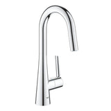 Grohe - Single-Handle Pull Down Dual Spray Prep Faucet 1.75 GPM - Chrome