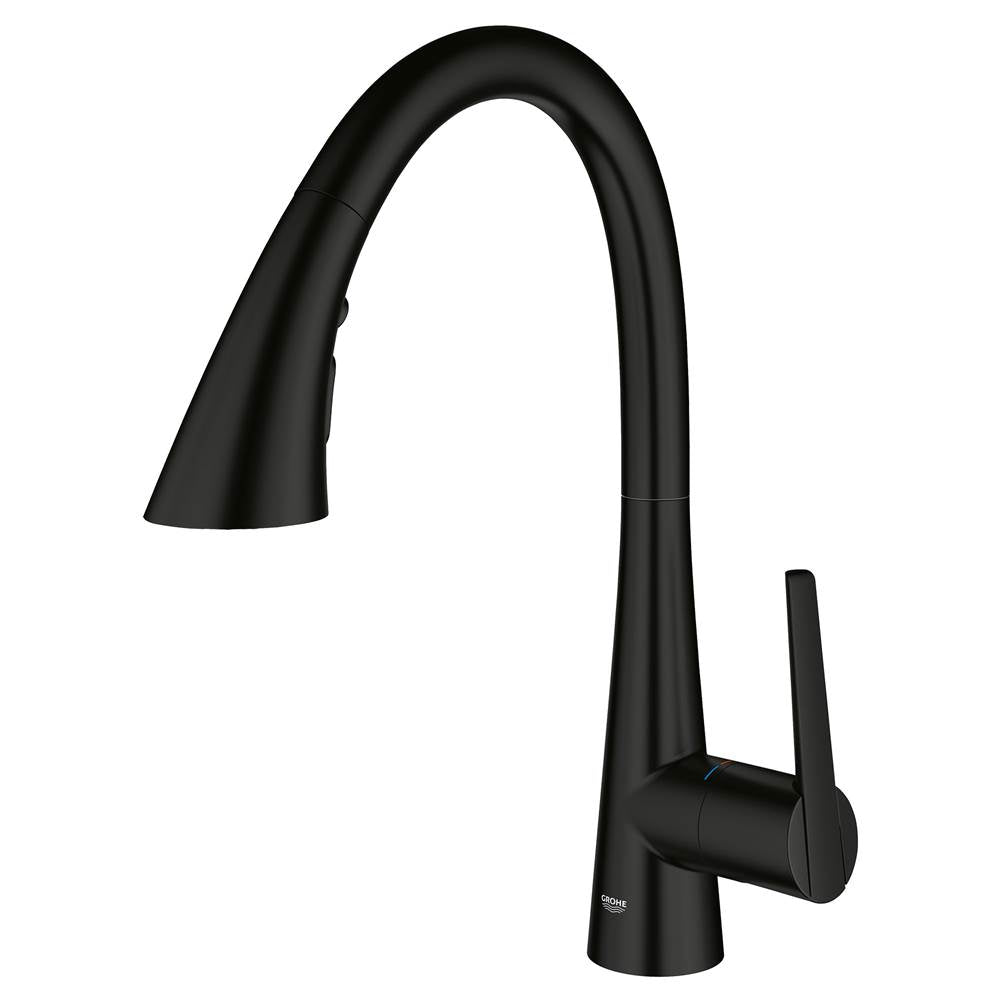 Single-Handle Pull Down Kitchen Faucet Triple Spray 1.75 GPM
