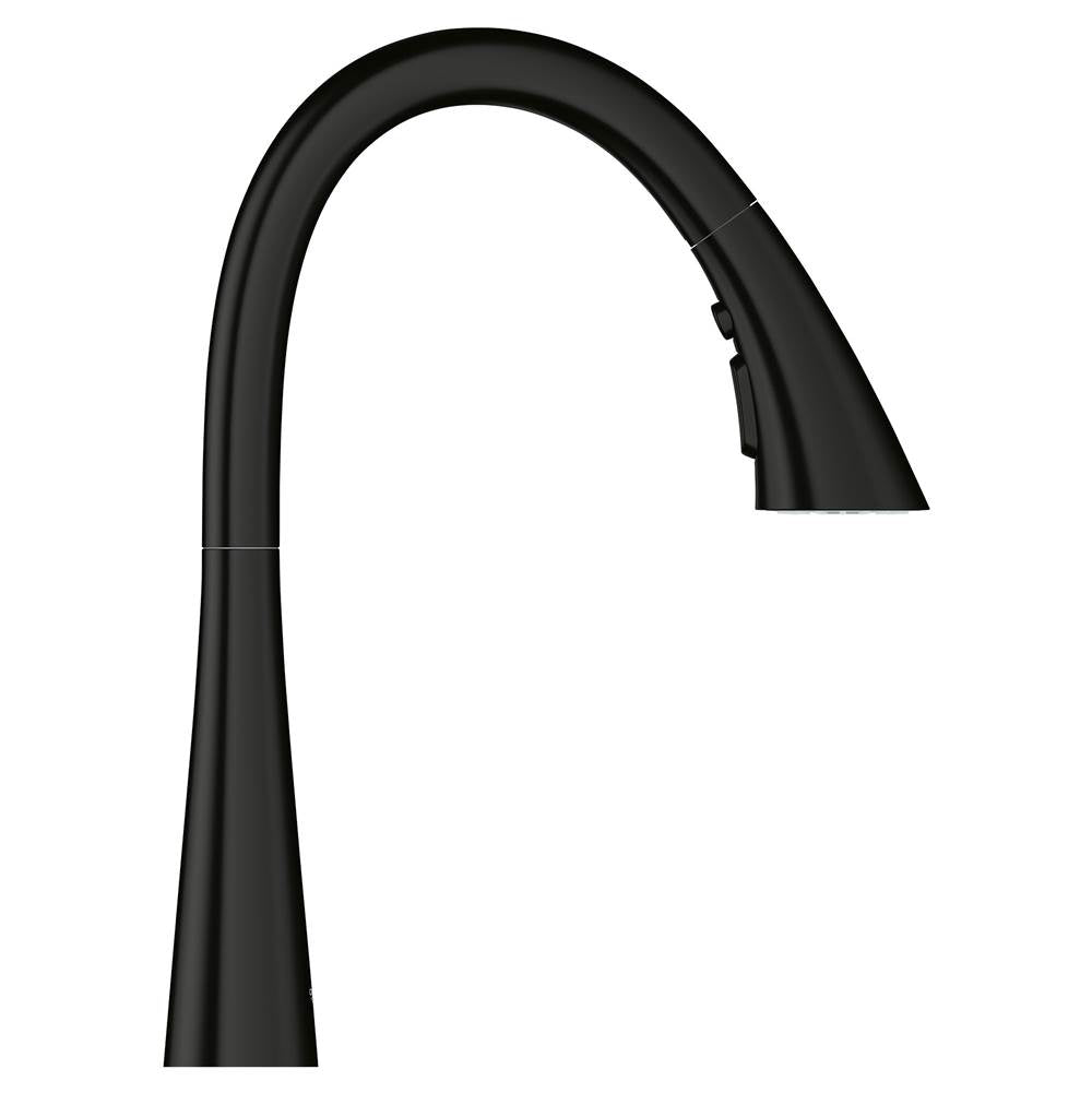 Single-Handle Pull Down Kitchen Faucet Triple Spray 1.75 GPM
