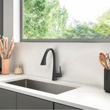 Single-Handle Pull Down Kitchen Faucet Triple Spray 1.75 GPM
