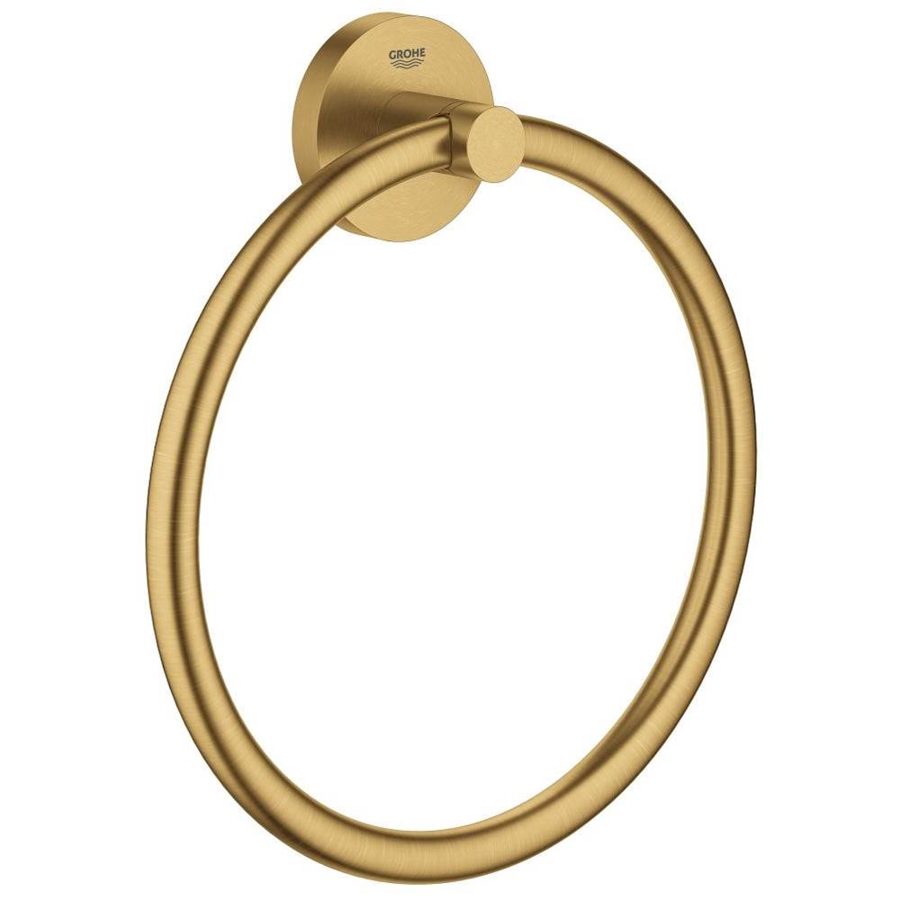 Grohe - 8 Towel Ring - Brushed Cool Sunrise