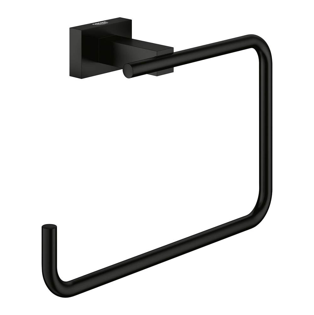 Grohe - 8 Towel Ring - Matte Black