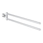 Grohe - Atrio 18-1/2 Double Towel Rail - Chrome
