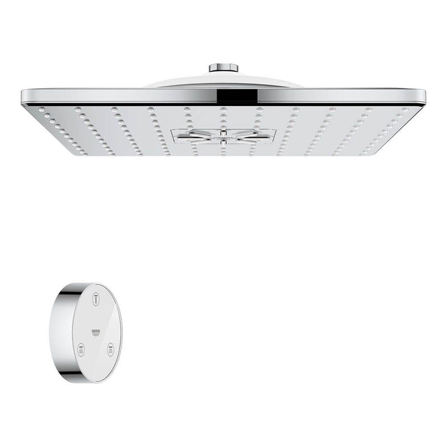 Grohe - Shower Head with Remote, 12 - 2 Sprays, 1.75gpm - Chrome