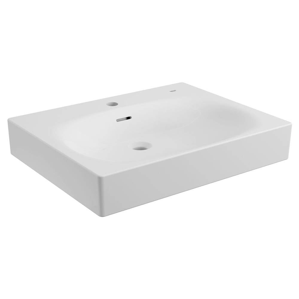 Grohe - Wall Mount 24 Bathroom Sink, 1-hole - Alpine White