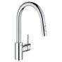Grohe - Concetto Single-Handle Pull-Down Kitchen Faucet Dual Spray 1.75 GPM - Chrome