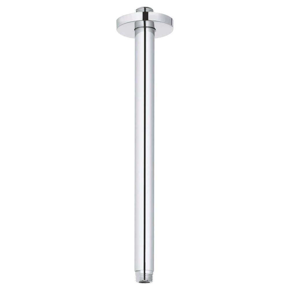 Grohe - 12'' Ceiling Shower Arm - Hard Graphite