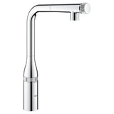 Grohe - SmartControl Pull-Out Single Spray Kitchen Faucet 1.75 GPM - Chrome