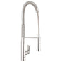 Grohe - K7 Single-Handle Semi-Pro Dual Spray Kitchen Faucet 1.75 GPM - Chrome