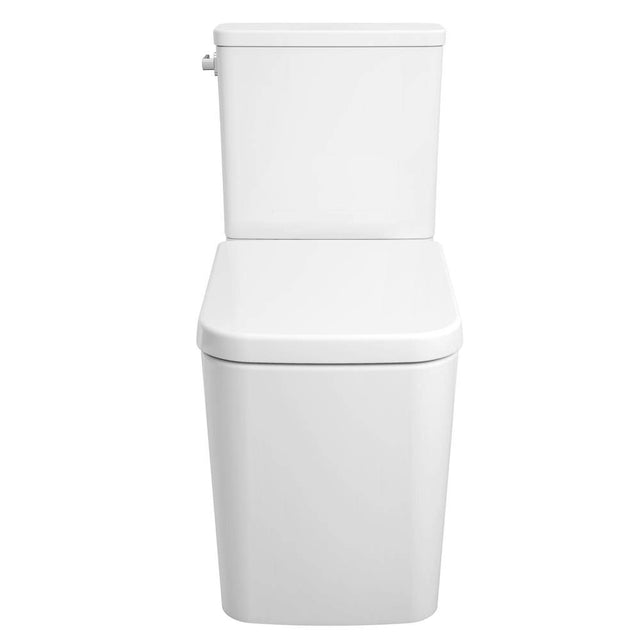 Grohe - Two-piece Right Height Elongated Toilet with seat, Left-Hand Trip Lever - Alpine White