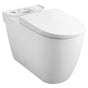 Grohe - Essence Right Height Elongated Toilet Bowl with Seat Less Tank - Alpine White