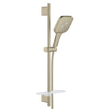 Grohe - 24 Shower Slide Bar Kit - 3 Sprays, 1.75 gpm - Brushed Nickel