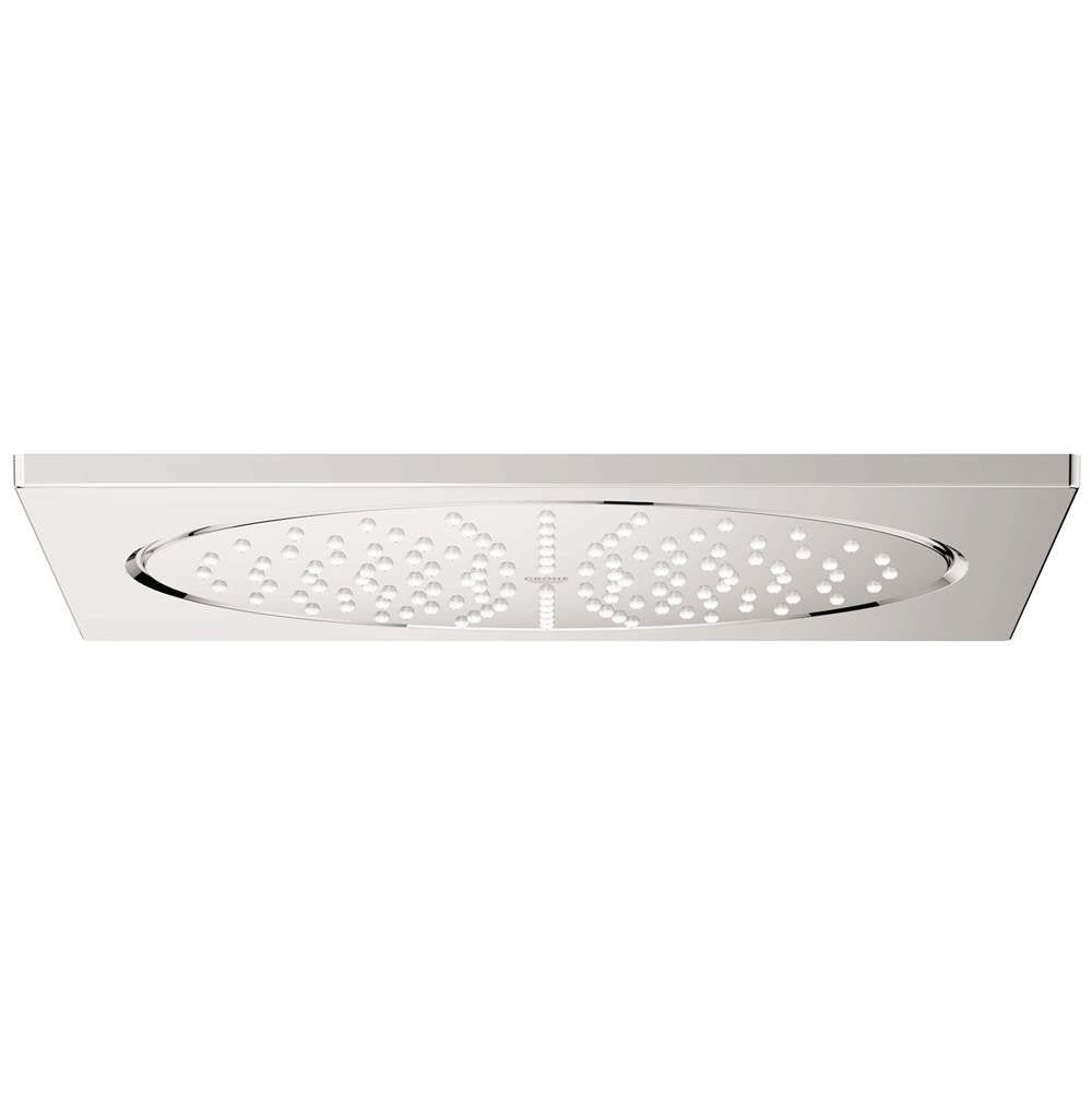 Grohe - 10 Ceiling Shower Head - 1 Spray, 2.5 gpm - Chrome