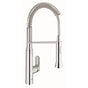Grohe - K7 Medium Single-Handle Semi-Pro Dual Spray Kitchen Faucet 1.75 GPM - Chrome