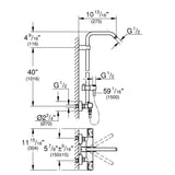Thermostatic Shower System,