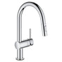Grohe - Single-Handle Pull Down Kitchen Faucet Dual Spray 1.75 GPM with Touch Technology - Chrome