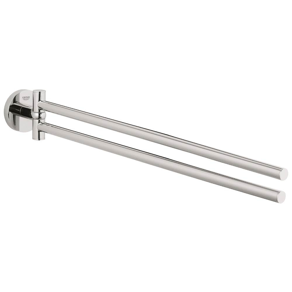 Grohe - 18  Double Towel Bar - Chrome