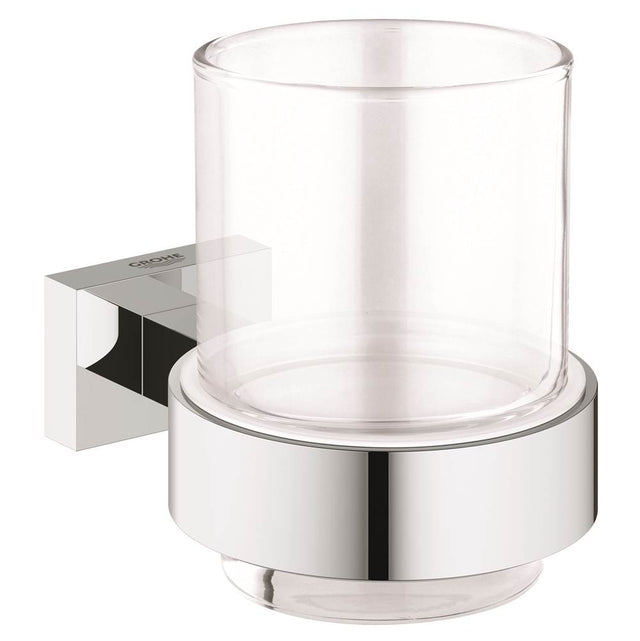 Grohe - Glass with Holder - Chrome