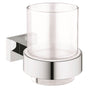 Grohe - Glass with Holder - Chrome