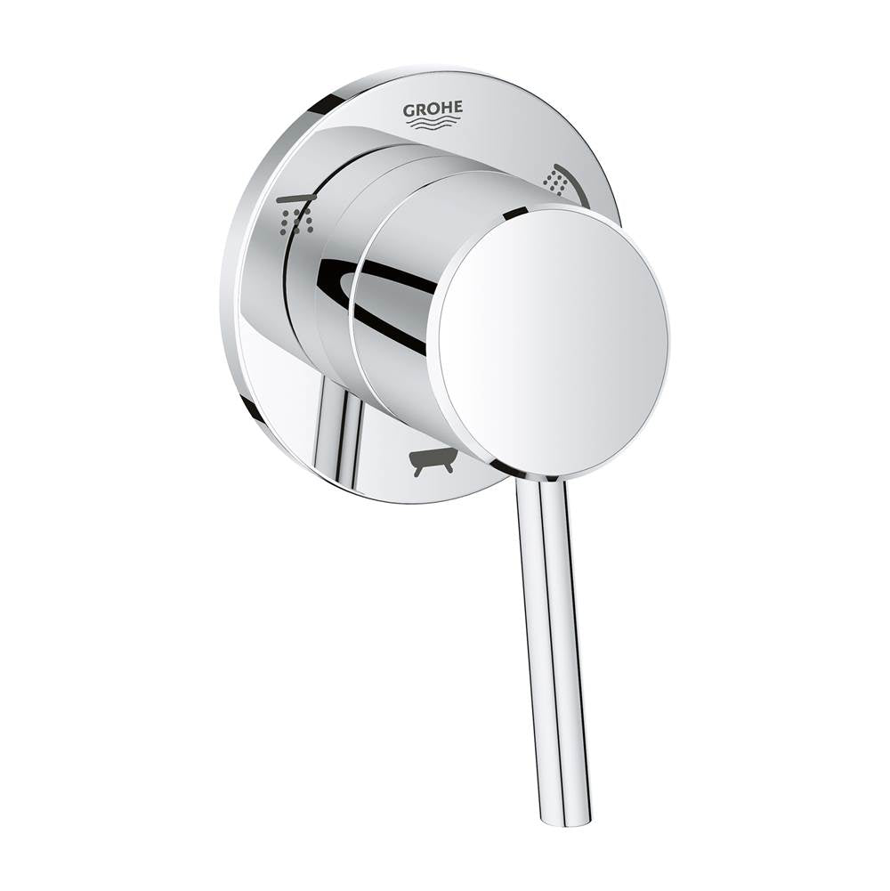 Grohe - 3-Way Diverter Trim - Chrome