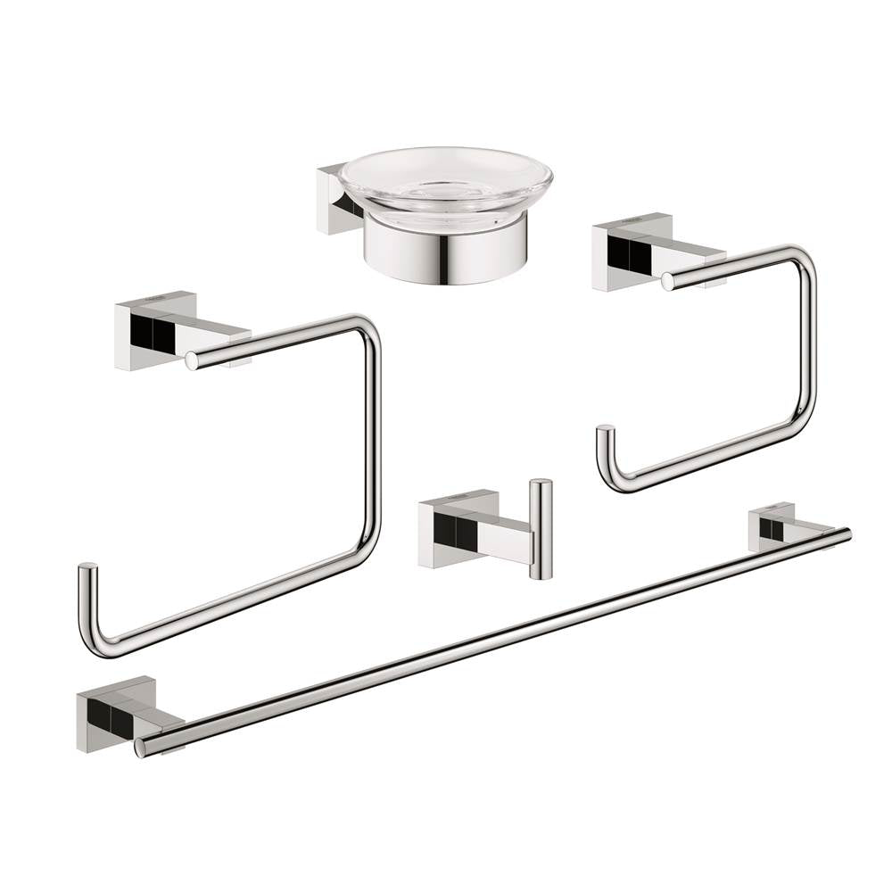 Grohe - 5-in-1 Accessory Set - Chrome