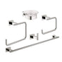 Grohe - 5-in-1 Accessory Set - Chrome