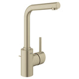Grohe - Single Hole Single-Handle L-Size Bathroom Faucet 1.2 GPM - Brushed Nickel