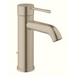 Grohe - Single Hole Single-Handle S-Size Bathroom Faucet 1.2 GPM - Brushed Nickel