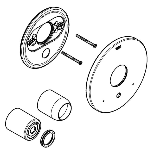 Grohe - Escutcheon - Chrome