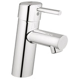 Grohe - Single Hole Single-Handle S-Size Bathroom Faucet 1.2 GPM Less Drain - Chrome
