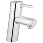 Grohe - Single Hole Single-Handle S-Size Bathroom Faucet 1.2 GPM Less Drain - Chrome