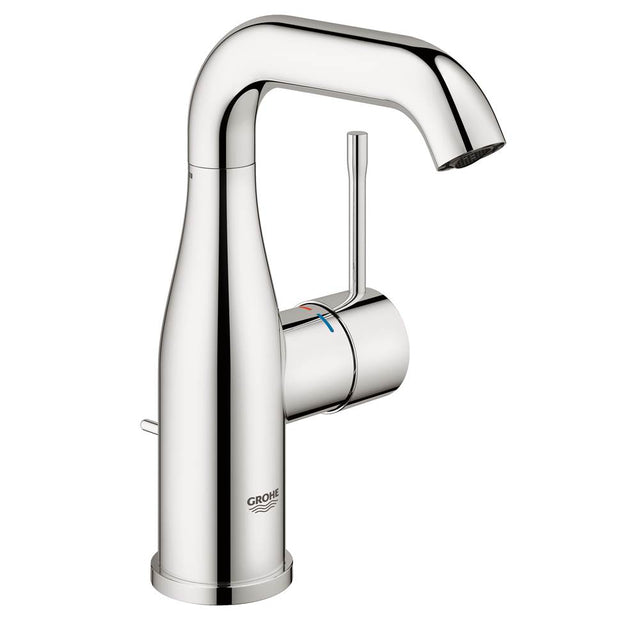 Grohe - Single Hole Single-Handle M-Size Bathroom Faucet 1.2 GPM - Chrome