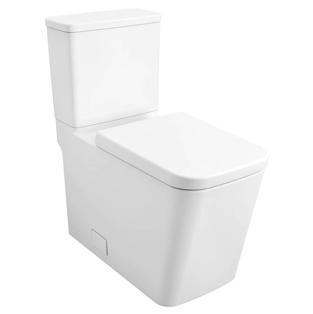 Grohe - Two-piece Right Height Elongated Toilet with seat, Right-Hand Trip Lever - Alpine White