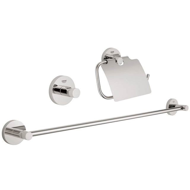 Grohe - 3-in-1 Accessory Set - Chrome