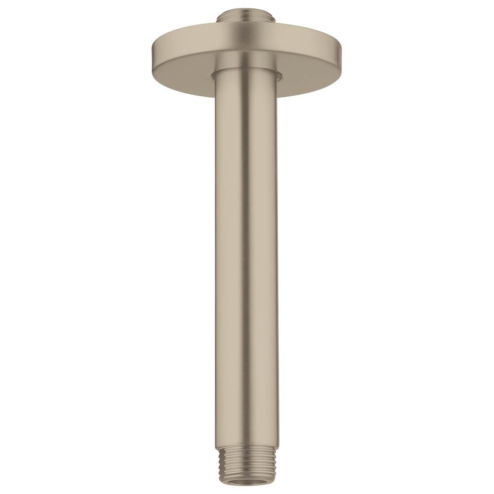 Grohe - 6 Ceiling Shower Arm - Brushed Nickel