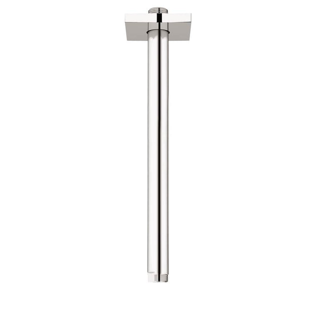 Grohe - 12 Ceiling Shower Arm With Square Flange - Chrome