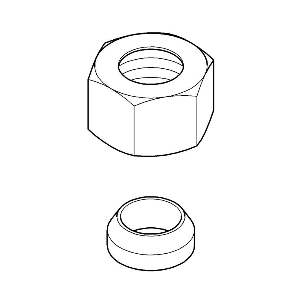 Compression Union (3/8)