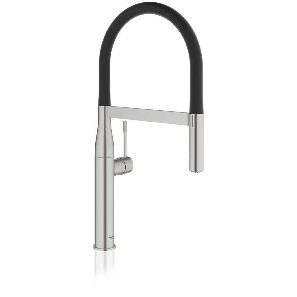 Grohe - Single-Handle Semi-Pro Dual Spray Kitchen Faucet 1.75 GPM - Supersteel